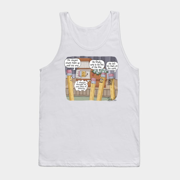 Pencil Funeral Tank Top by macccc8